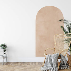 arche de noe aquarelle GRANDE tan chaise rotin plante scandinave 003